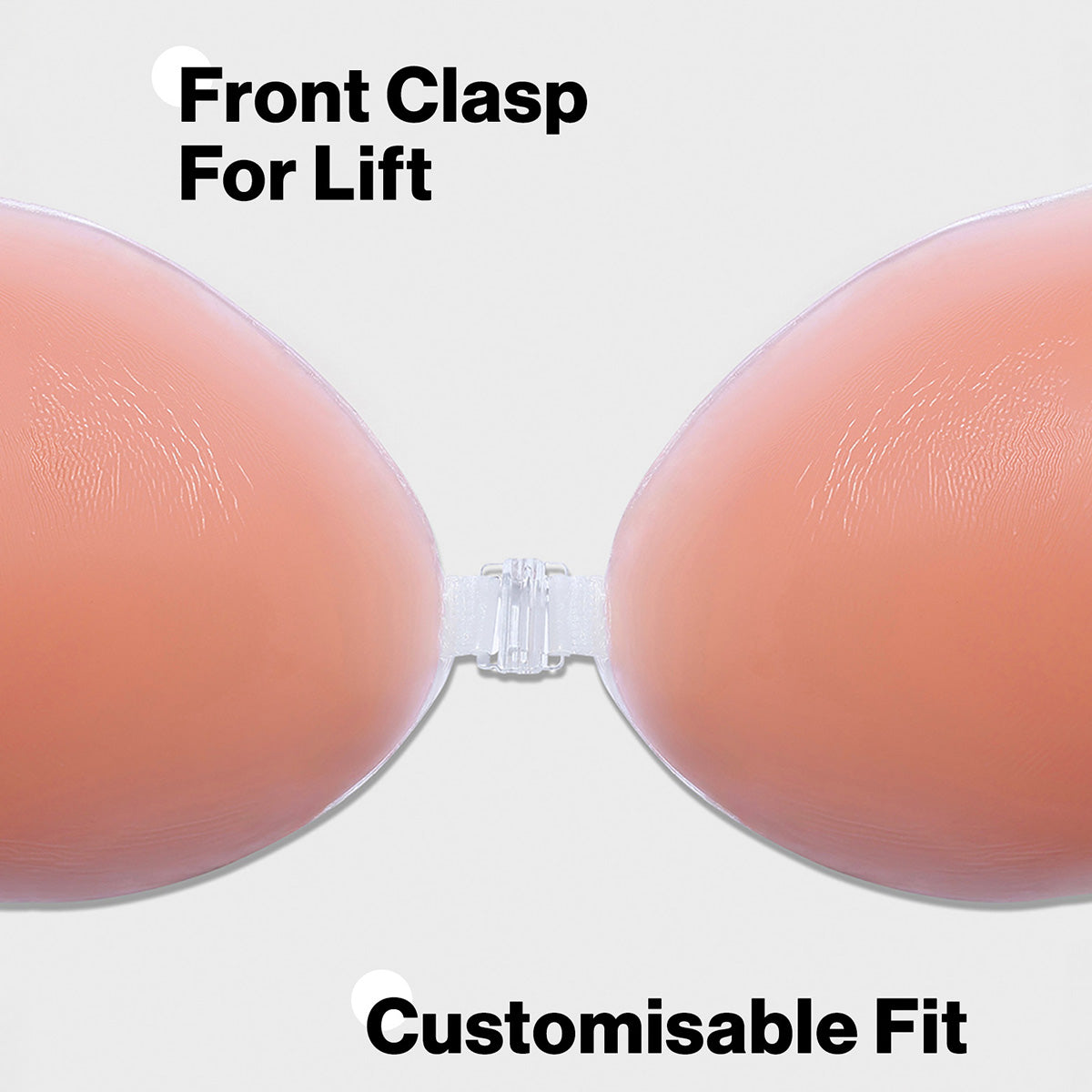 Nykd By Nykaa InvisiBlend™ Skin Safe Strapless Reusable Stick-On Bra NYA064 Skin