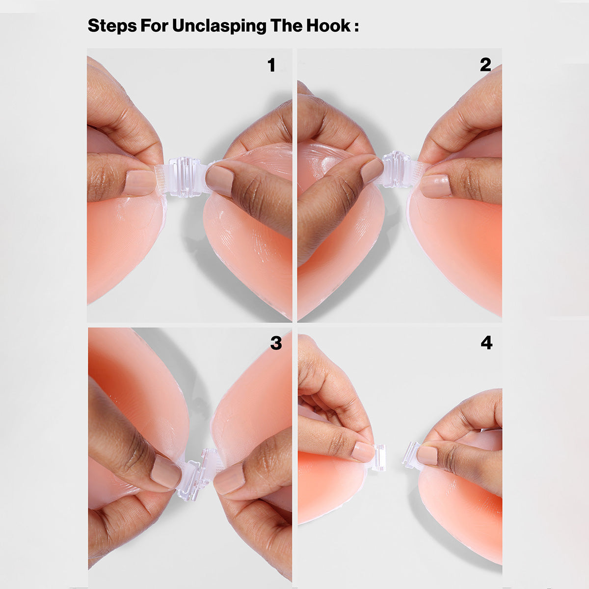 Nykd By Nykaa InvisiBlend™ Skin Safe Strapless Reusable Stick-On Bra NYA064 Skin