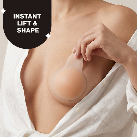 Nykd By Nykaa InvisiBlend™ Ultra-Lift Reusable Bunny Stick-On Pasties NYA067 Nude