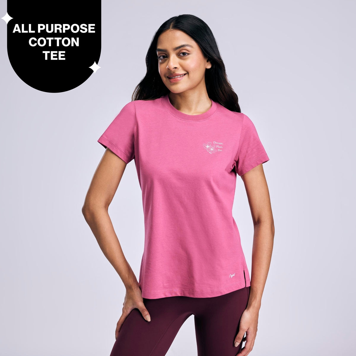 Nykd By Nykaa Breathe Cotton All Purpose Multi-Tasking Tee NYAT513 Malaga