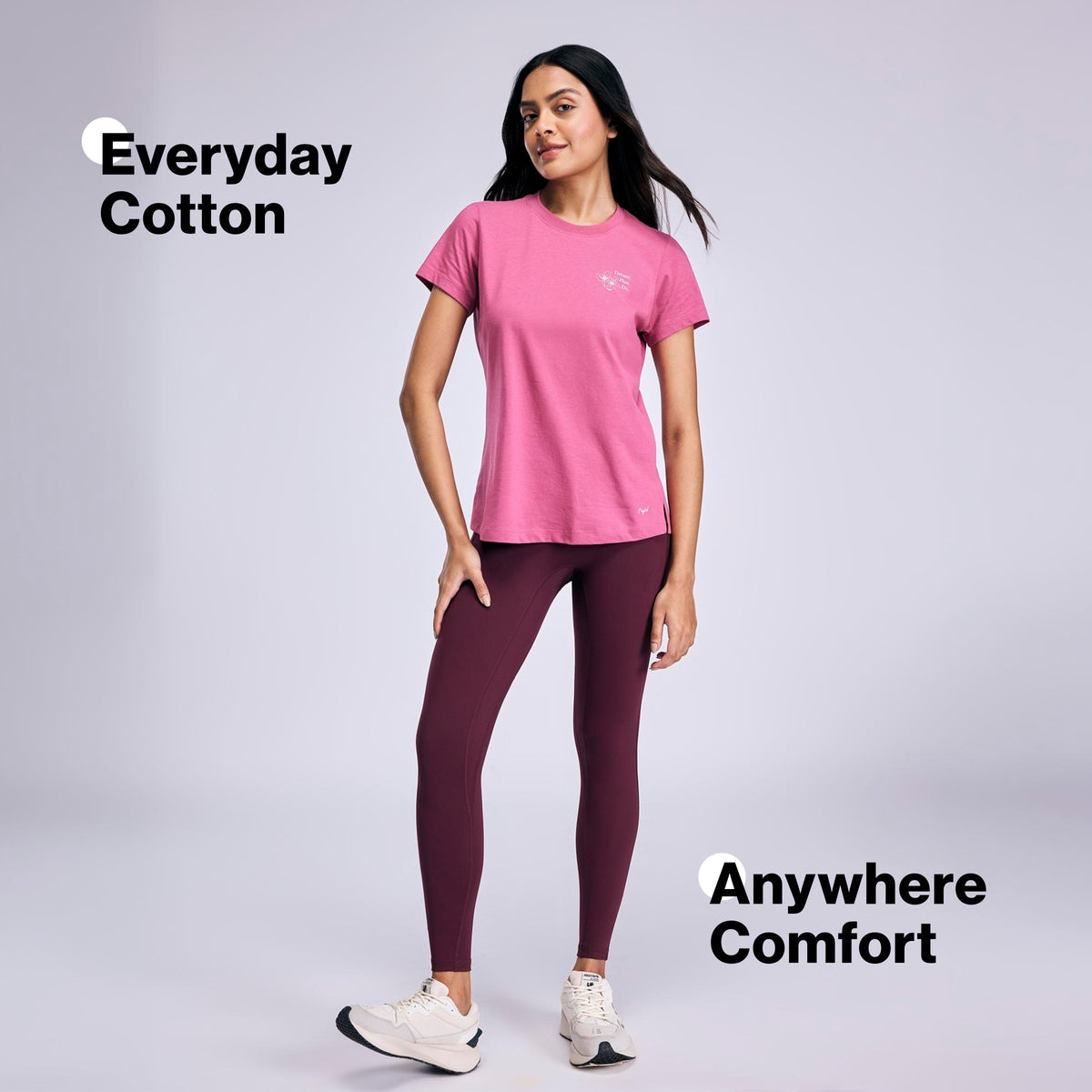 Nykd By Nykaa Breathe Cotton All Purpose Multi-Tasking Tee NYAT513 Malaga