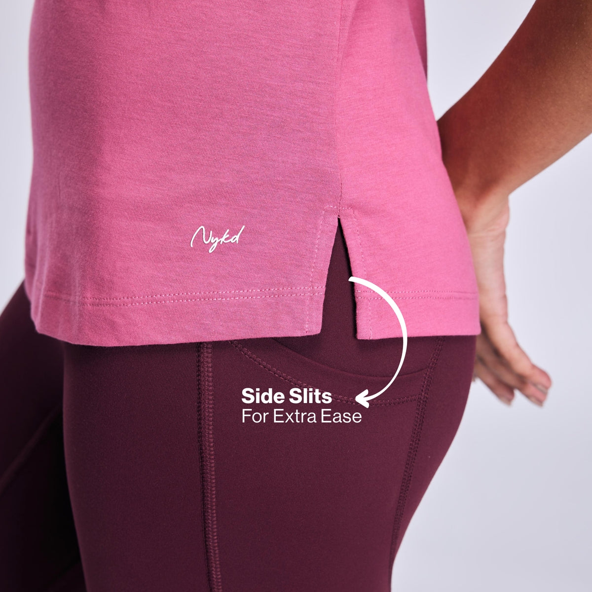 Nykd By Nykaa Breathe Cotton All Purpose Multi-Tasking Tee NYAT513 Malaga