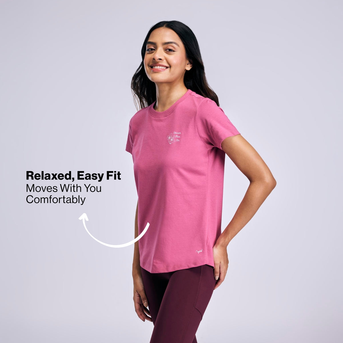 Nykd By Nykaa Breathe Cotton All Purpose Multi-Tasking Tee NYAT513 Malaga