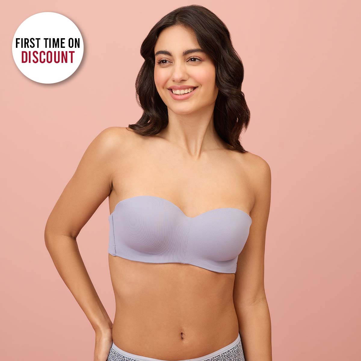 The Ultimate Strapless Bra-NYB027-Light Blue