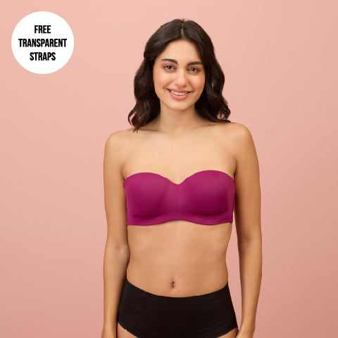 The Ultimate Strapless Bra-NYB027-Wine