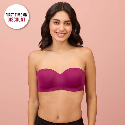 The Ultimate Strapless Bra-NYB027-Wine