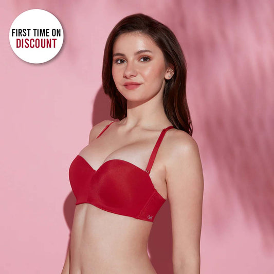 The Ultimate Strapless Bra- NYB027-Red