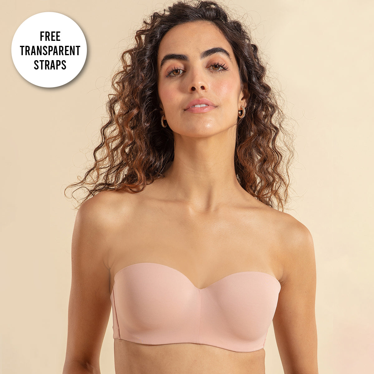 Nykd By Nykaa The Ultimate Multiway Strapless Padded Wired Bra NYB027 P Nude