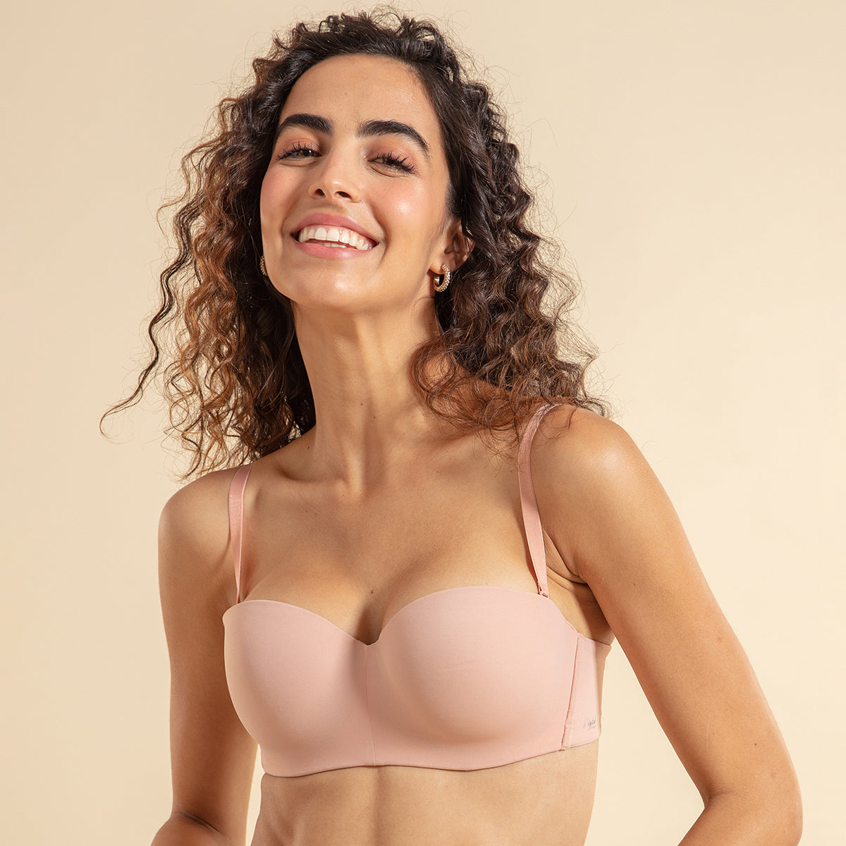 Nykd By Nykaa The Ultimate Multiway Strapless Padded Wired Bra NYB027 P Nude