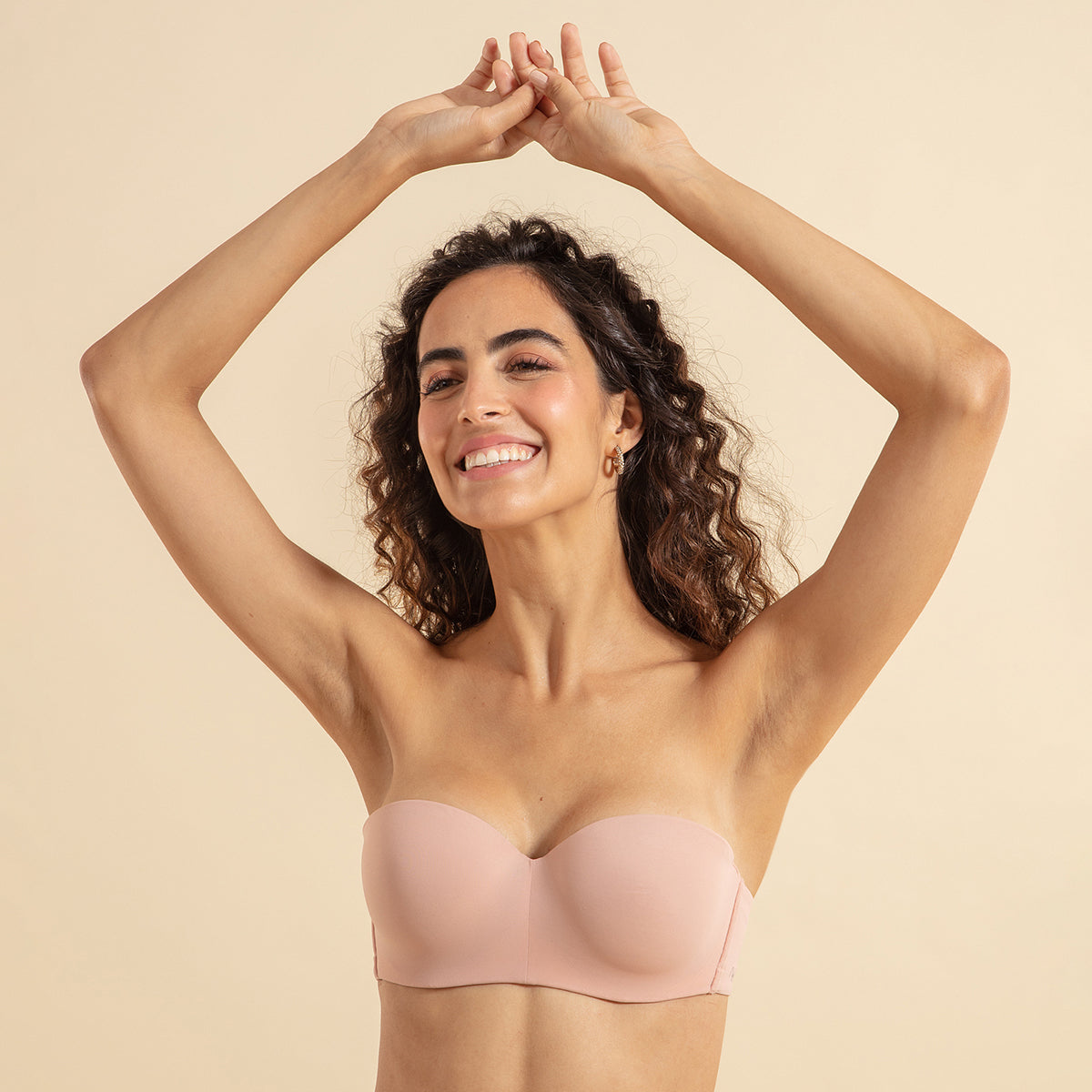 Nykd By Nykaa The Ultimate Multiway Strapless Padded Wired Bra NYB027 P Nude