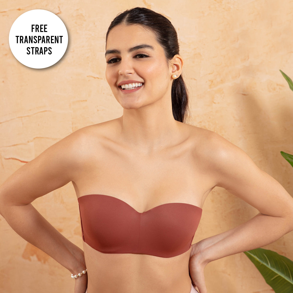 The Ultimate Strapless Bra-NYB027-Rust