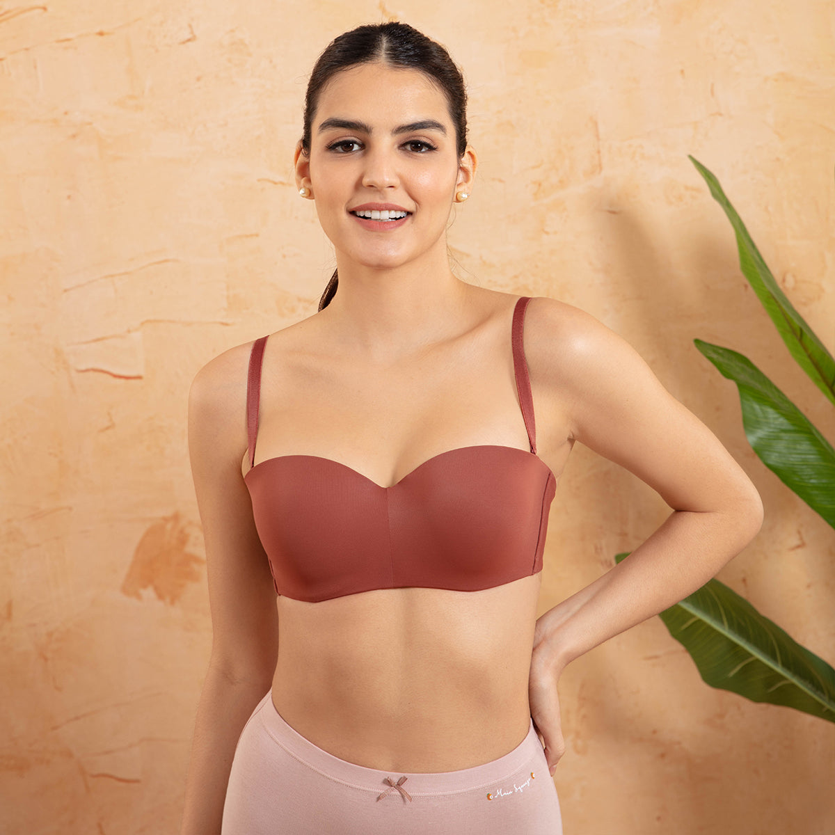 The Ultimate Strapless Bra-NYB027-Rust