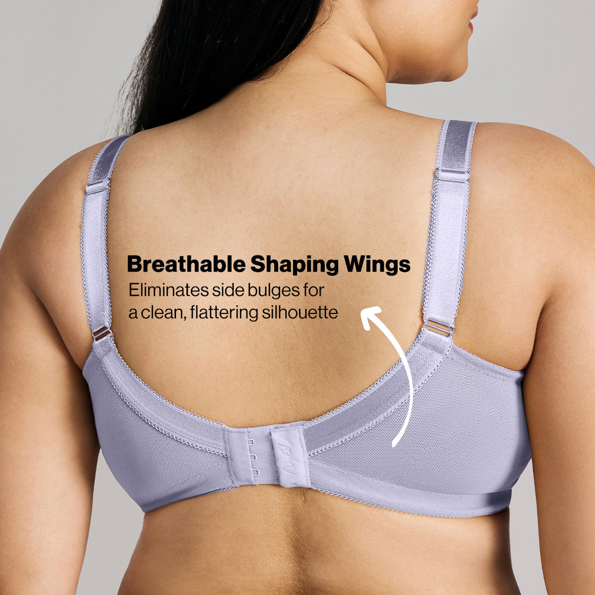 Nykd By Nykaa Ultimate No Bulge, Shape & Support Non Padded Non Wired Lace Bra NYB033 M Blue