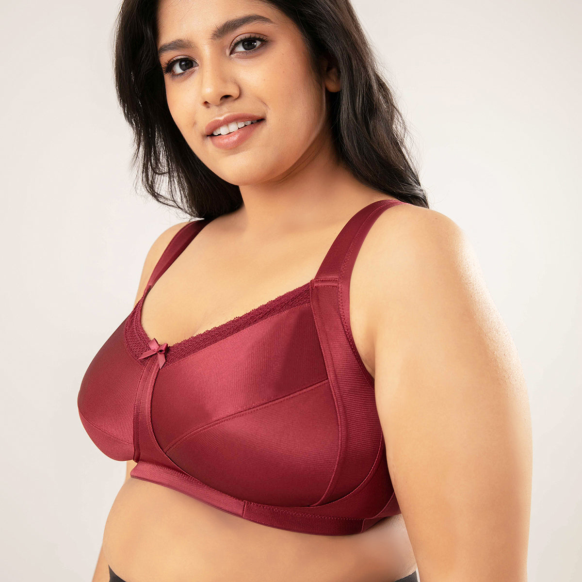 Lift Me Up Bra-NYB042-Maroon