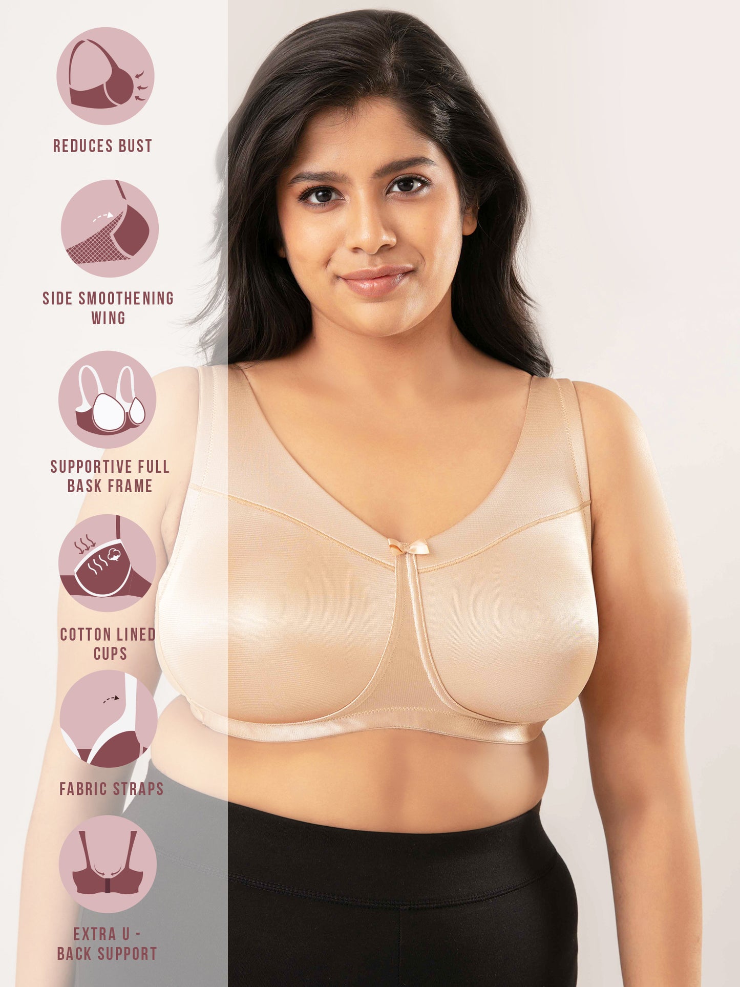 Minimize Me Bra-NYB044-Nude