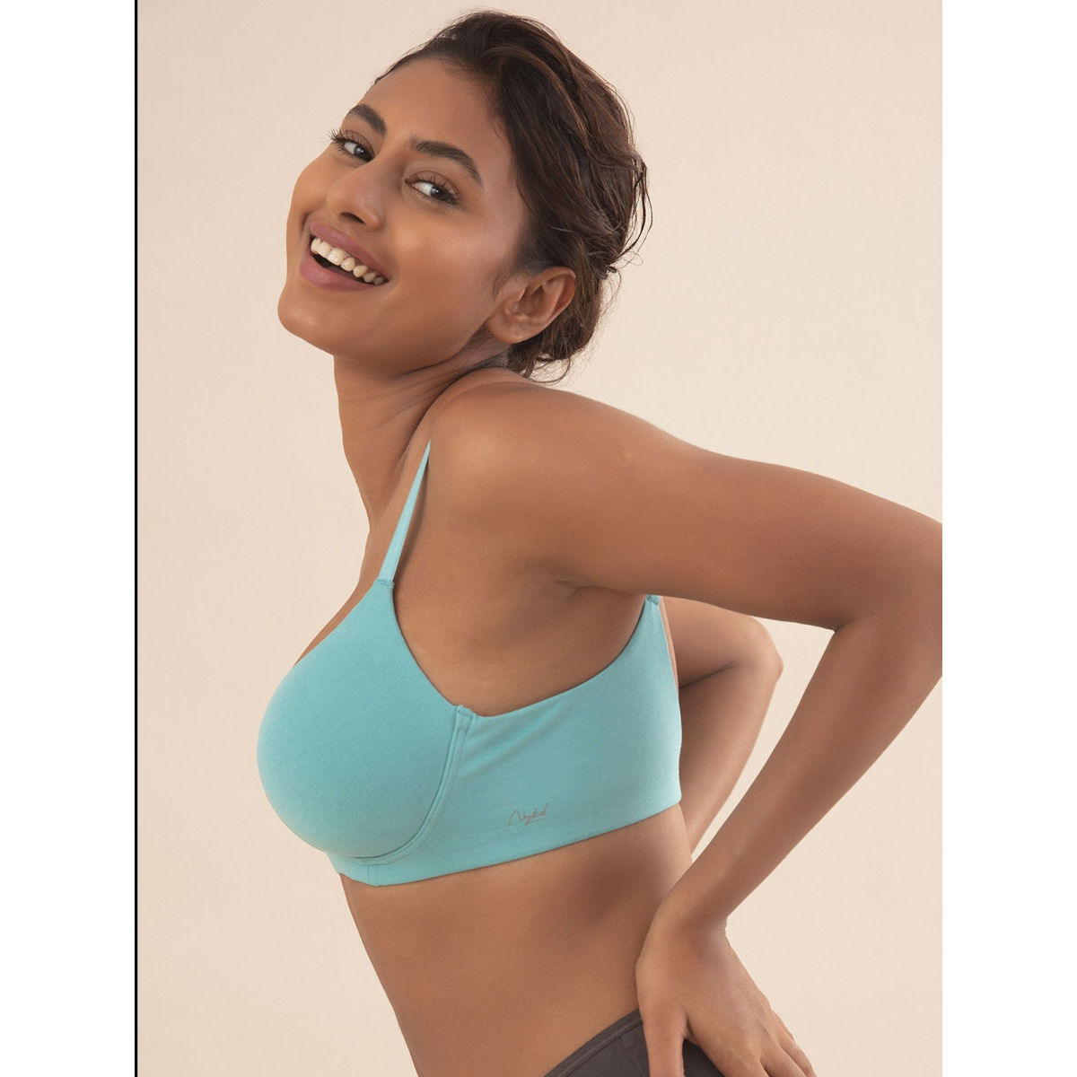 Cups of Joy Wire-free Shaping Bra-NYB094-Mint