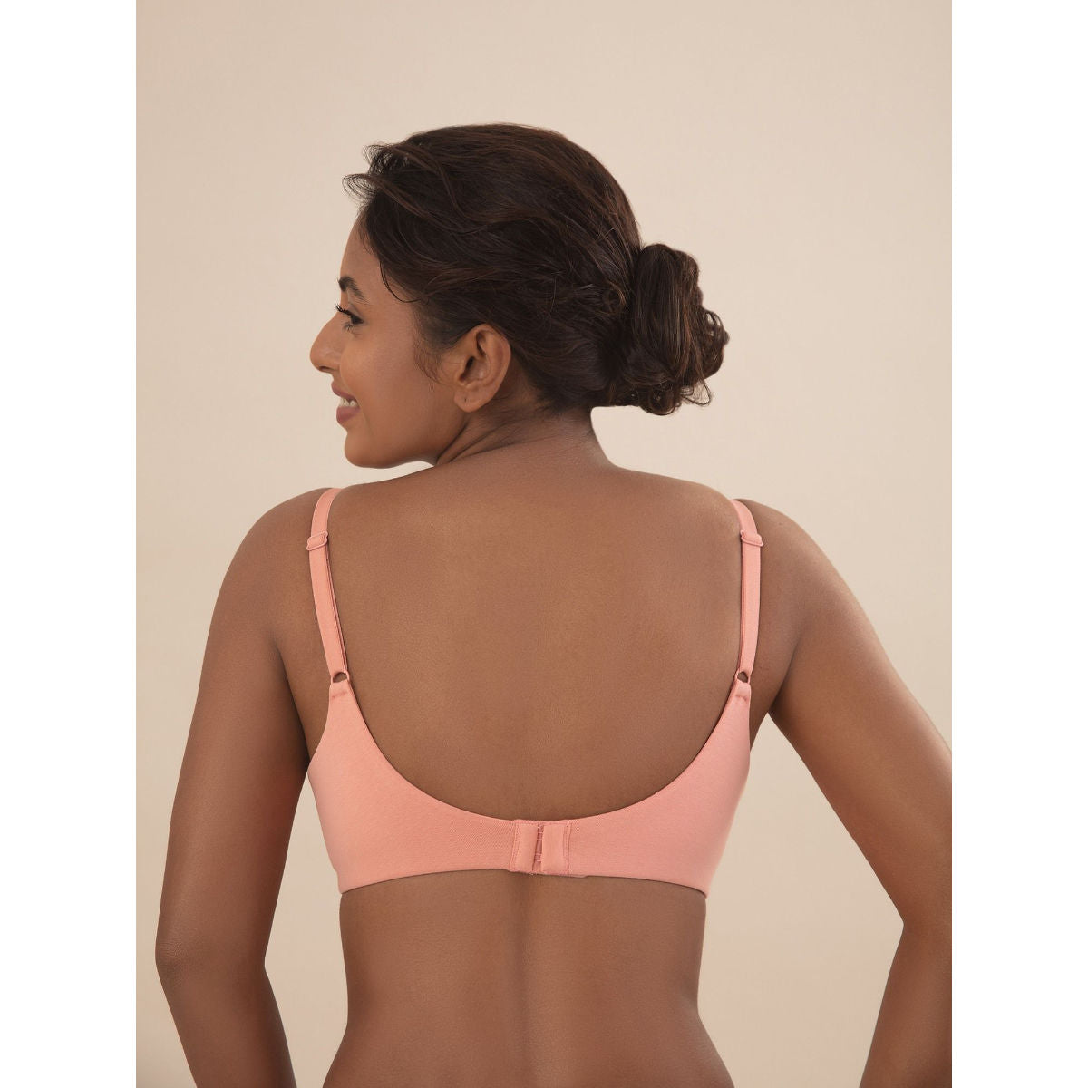 Cups of Joy Wire-free Shaping Bra-NYB094-Peach