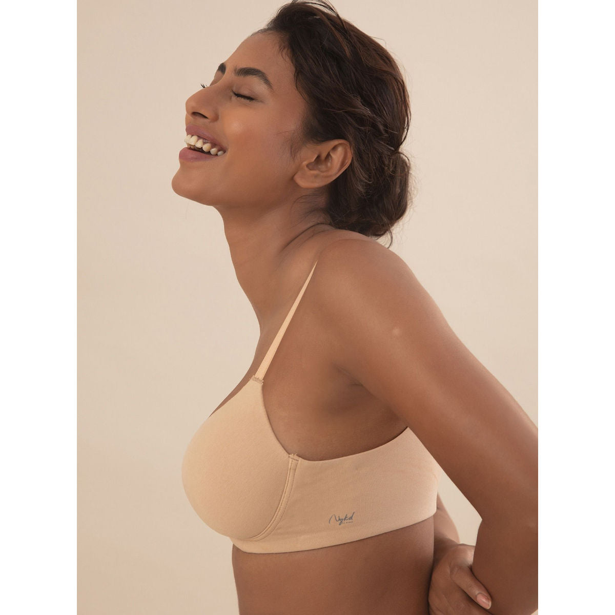 Cups of Joy Wire-free Shaping Bra-NYB094-Sand