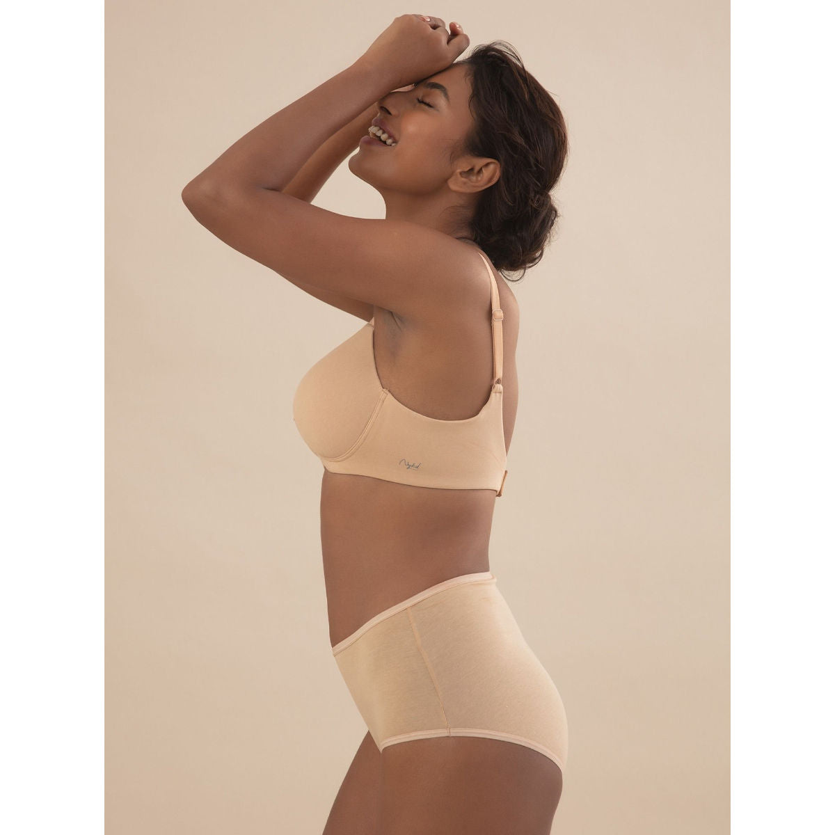 Cups of Joy Wire-free Shaping Bra-NYB094-Sand