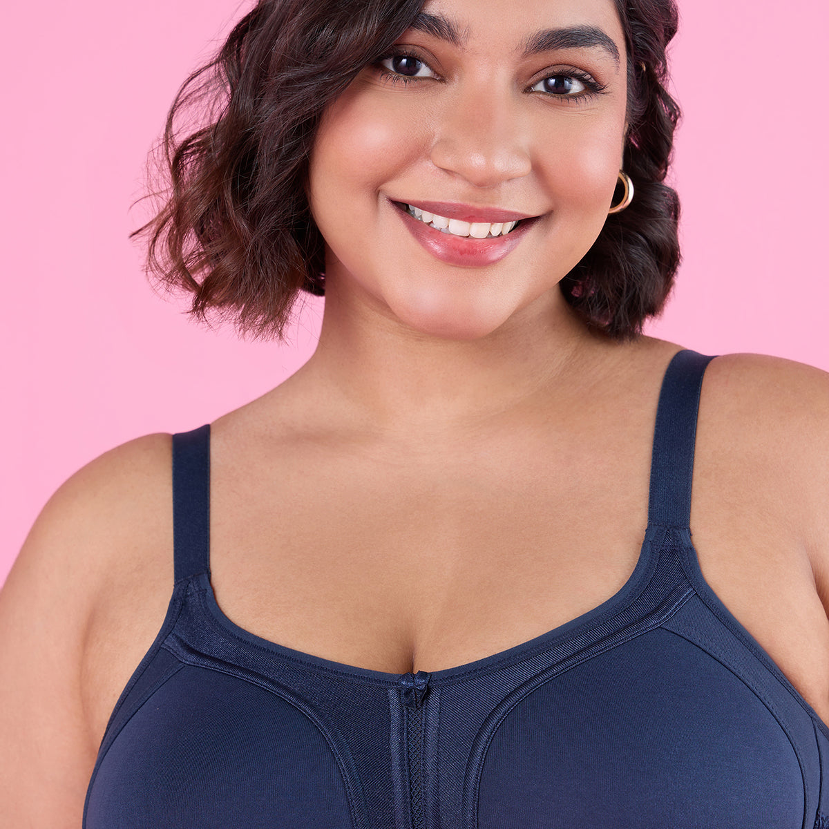 Support Me Pretty Bra-NYB101-French Navy