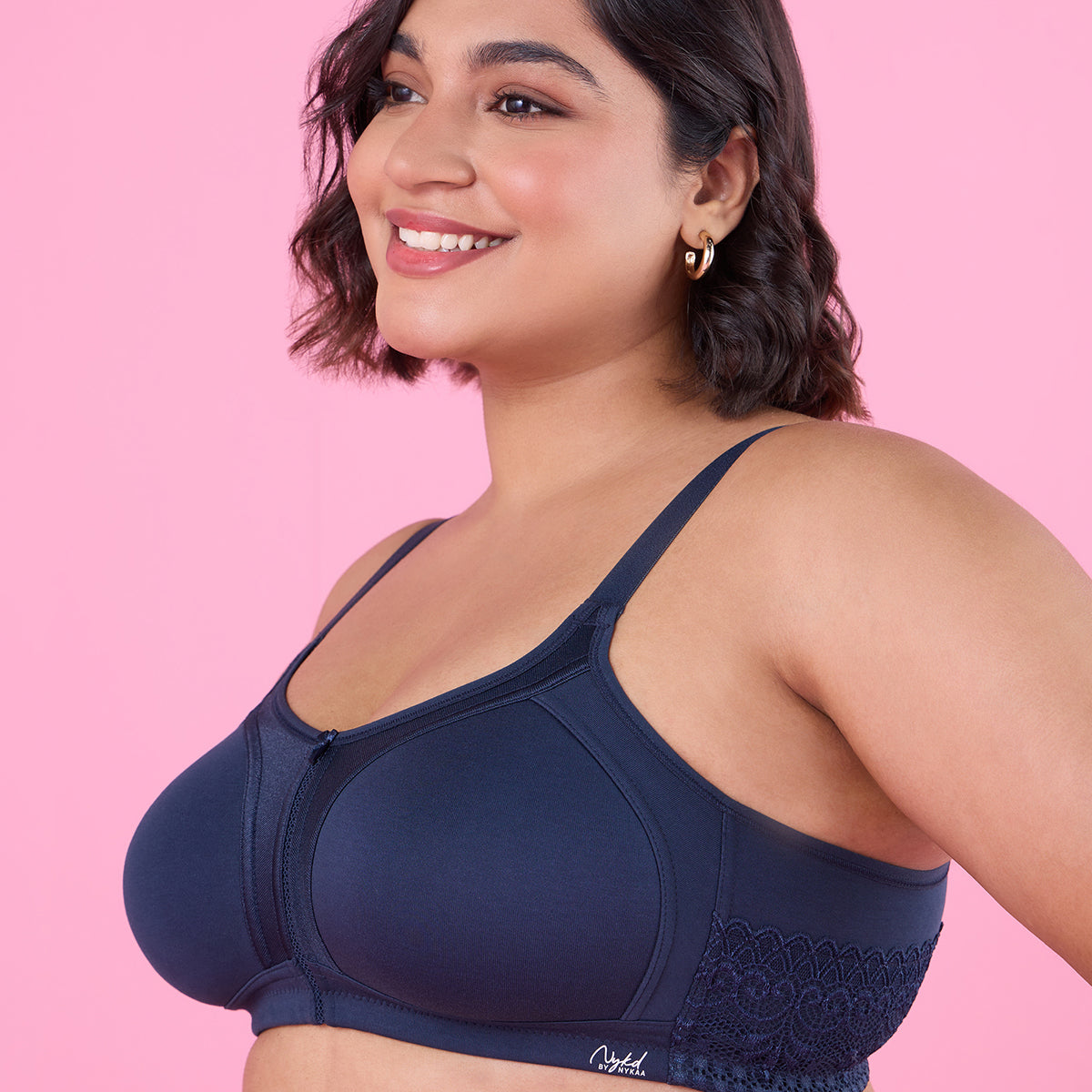 Support Me Pretty Bra-NYB101-French Navy