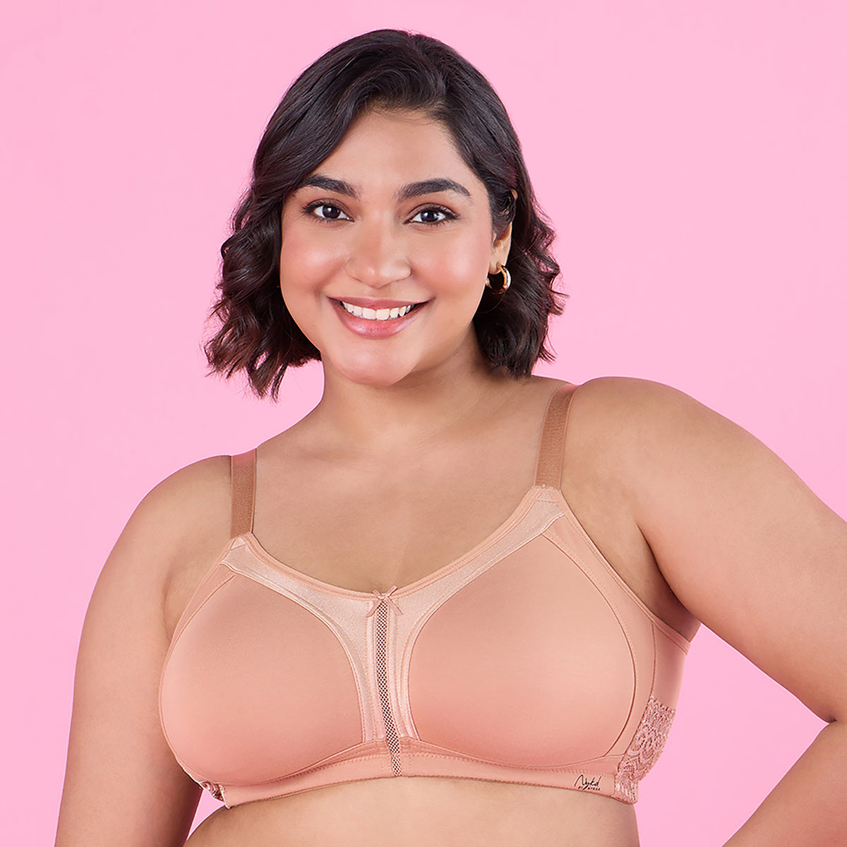 Support Me Pretty Bra-NYB101-Light Mahogany