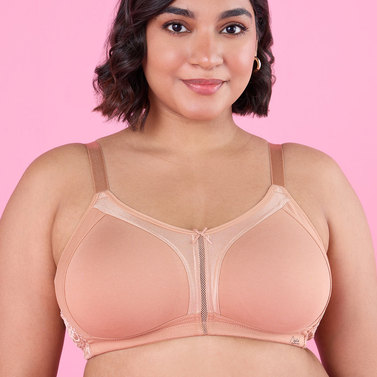 Support Me Pretty Bra-NYB101-Light Mahogany