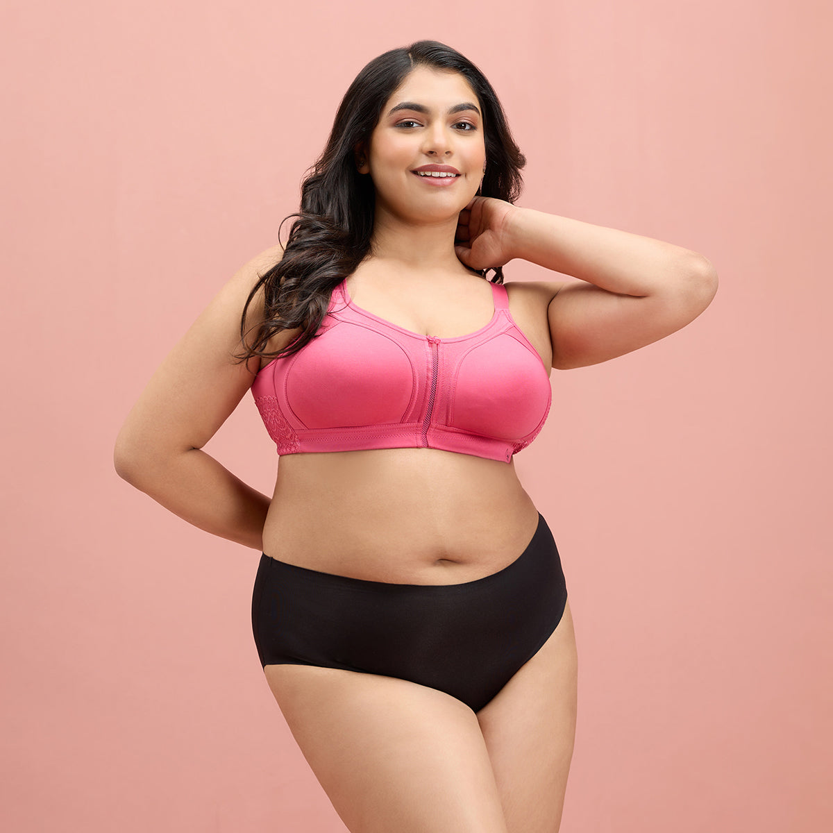 Nykd by Nykaa Support Me Pretty Bra-Pink  NYB101