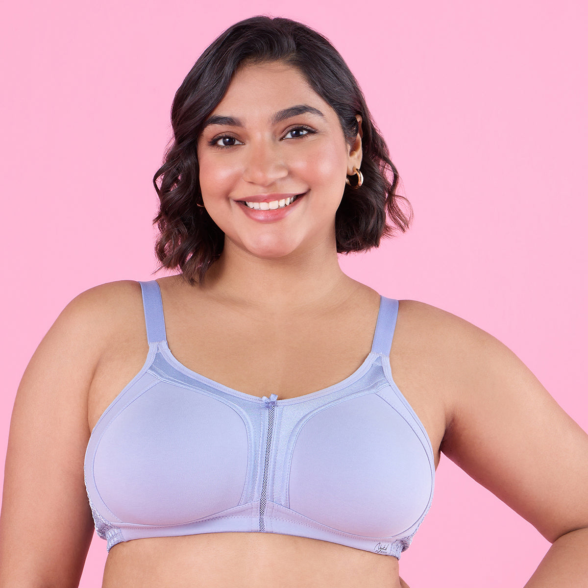 Support Me Pretty Bra-NYB101-Purple