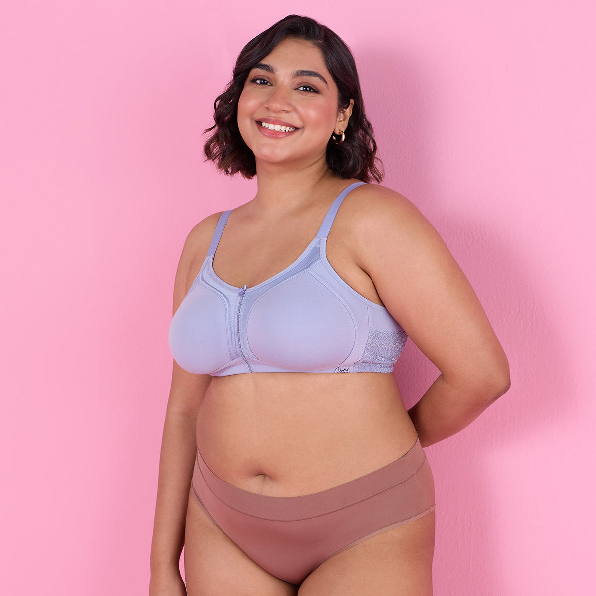 Support Me Pretty Bra-NYB101-Purple