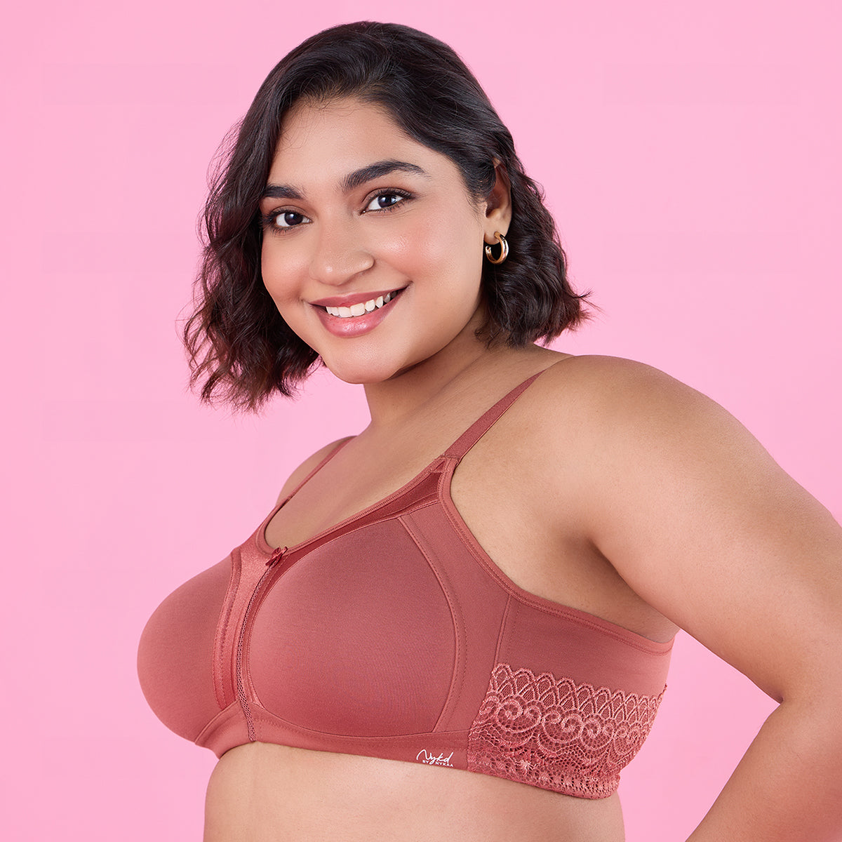 Support Me Pretty Bra-NYB101-Rust