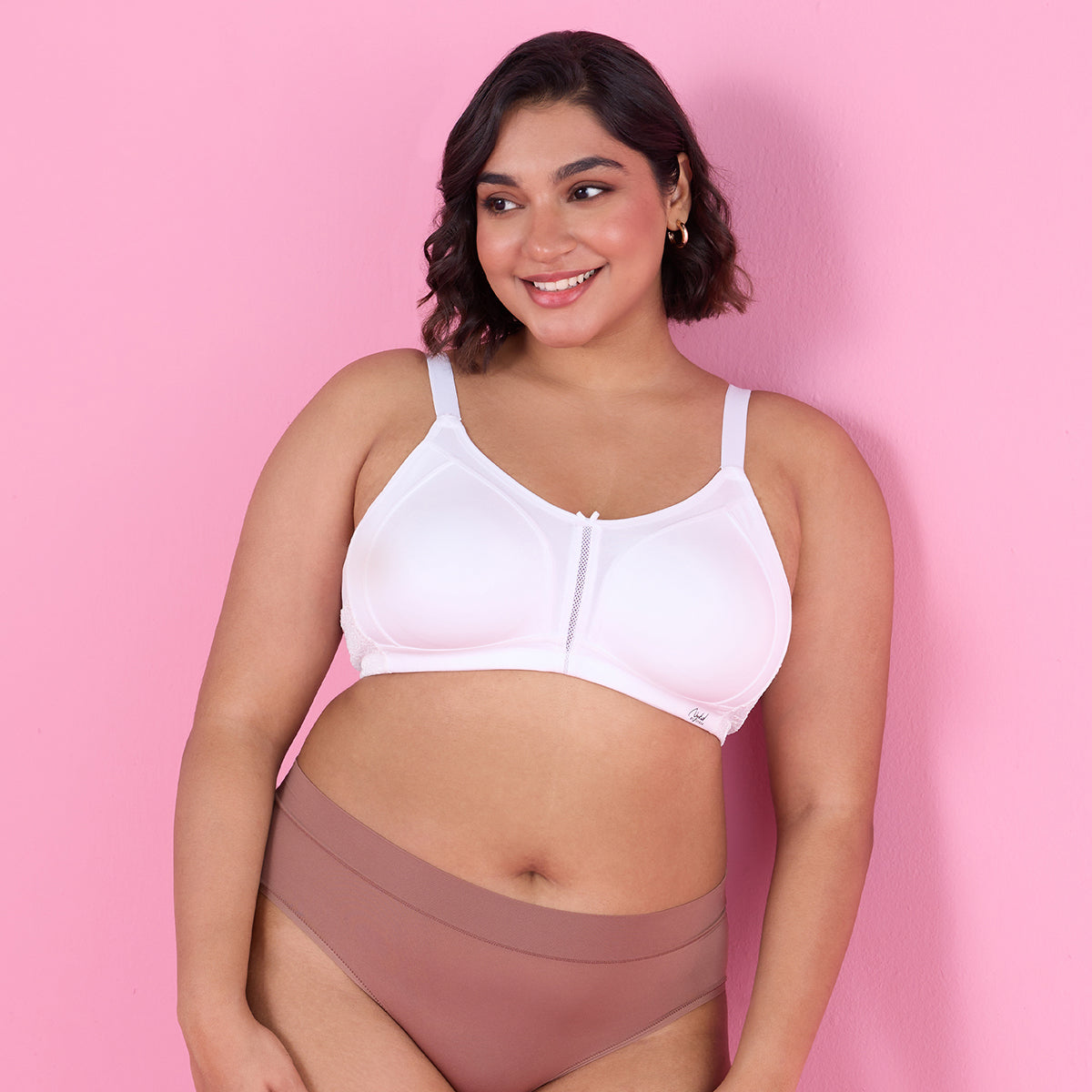 Support Me Pretty Bra-NYB101-White