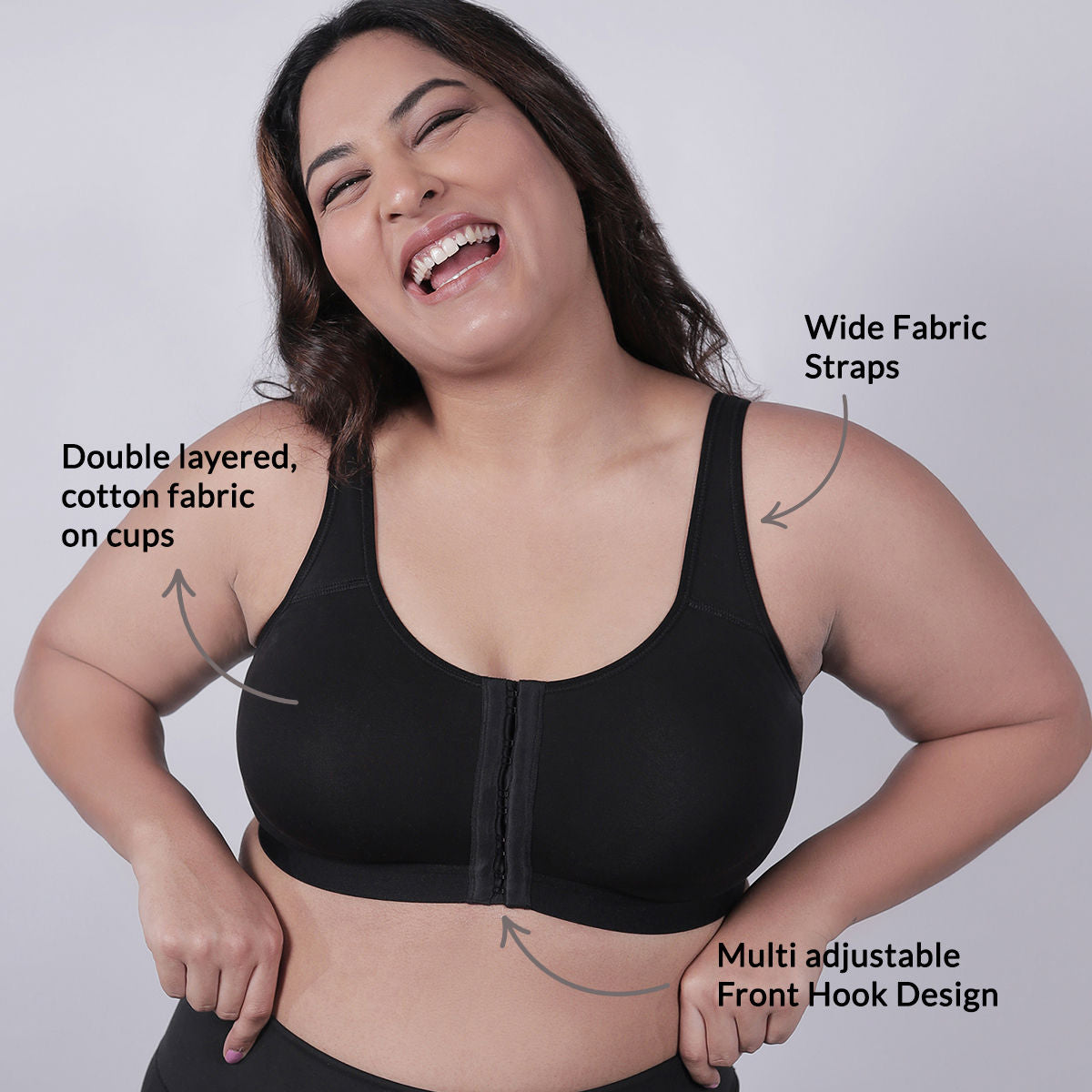 The Multi-Purpose Bra-NYB103-Black