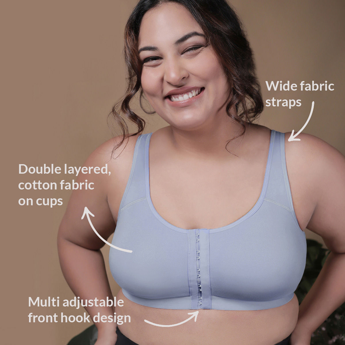 The Multi-Purpose Bra-NYB103-M Blue