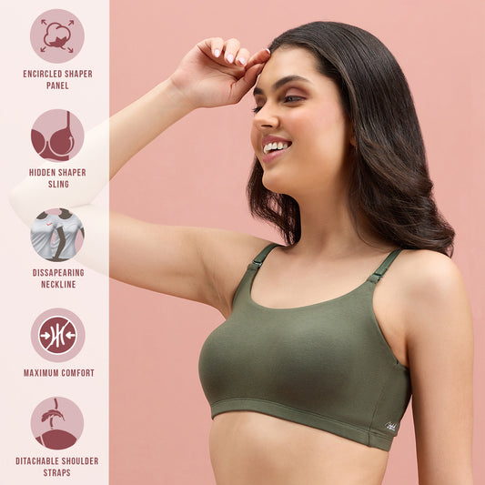 Nykd by Nykaa Iconic Low Back Party Bra NYB252 Nude
