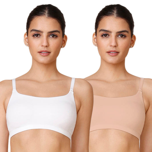Buy NYKD Everyday Cotton Minimiser Bra for Women Non Padded, Full