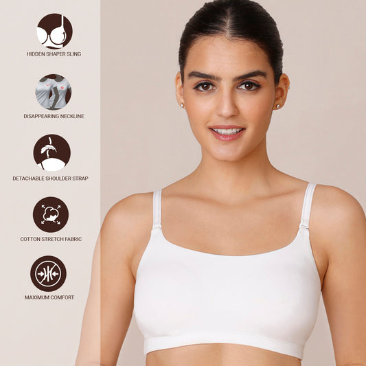 Buy NYKD-Women-Flawless Me Breast Separator bra-NYB105-Sand Online
