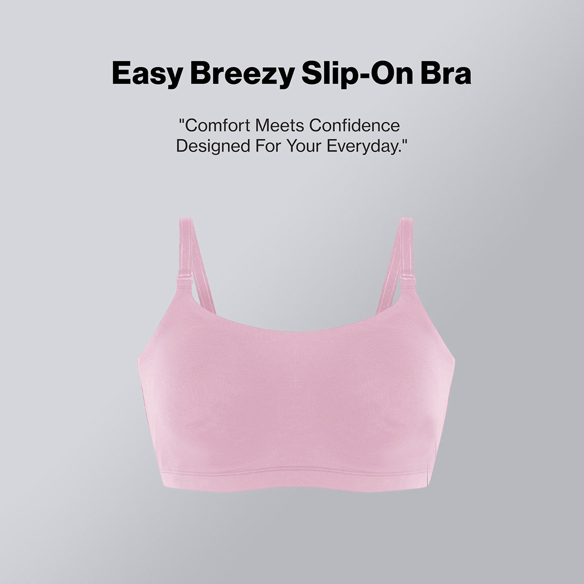 Nykd By Nykaa Easy Breezy Slip on Bra-NYB165-Fox glove
