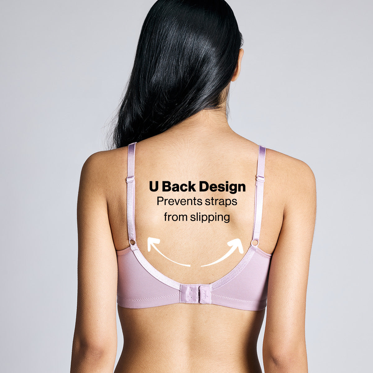 Nykd By Nykaa Encircled with love Cotton Shape & Support Non Padded Non Wired NYB169 Elderberry