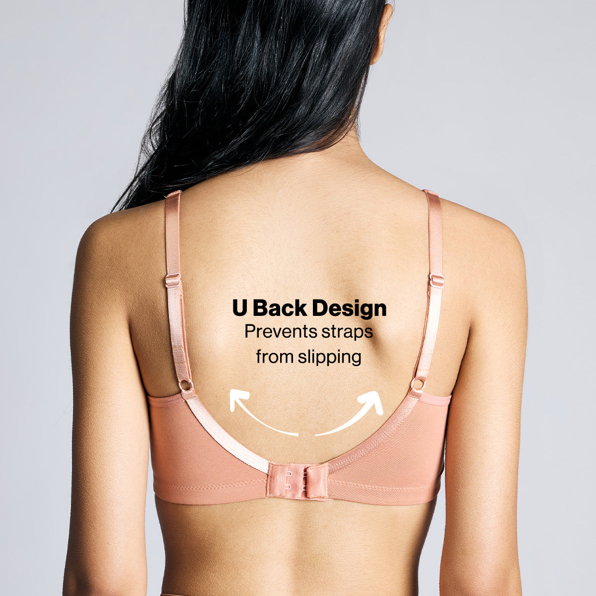 Nykd By Nykaa Encircled with love Cotton Shape & Support Non Padded Non Wired NYB169 Clay