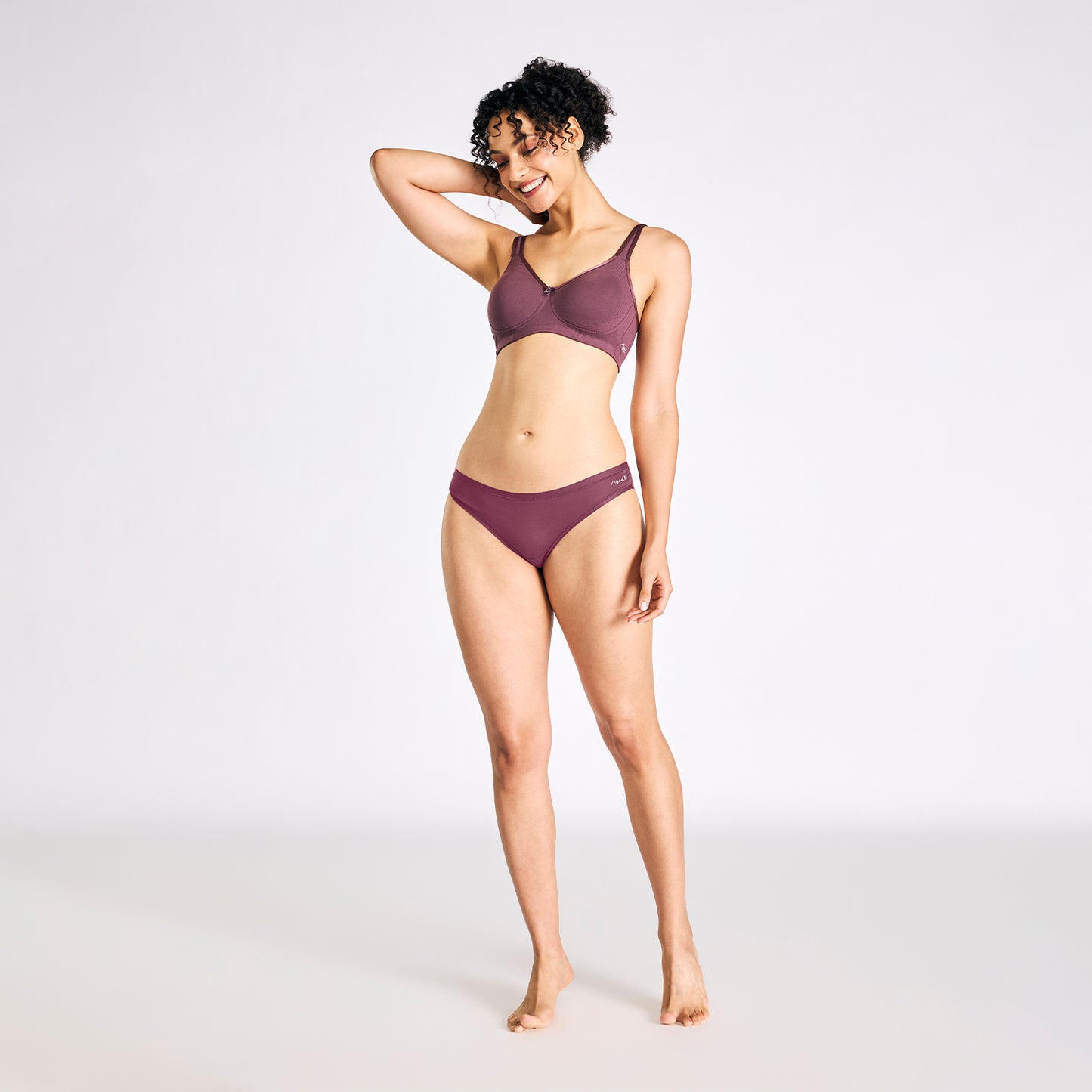 Nykd By Nykaa Encircled with love Cotton Shape & Support Non Padded Non Wired NYB169 H.Berry