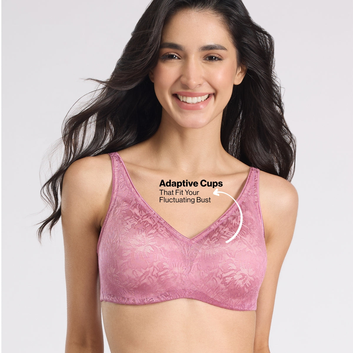 Nykd by Nykaa Shape &  Sculpt Lace Wirefree Padded Shaping Bra-NYB187 Nectar
