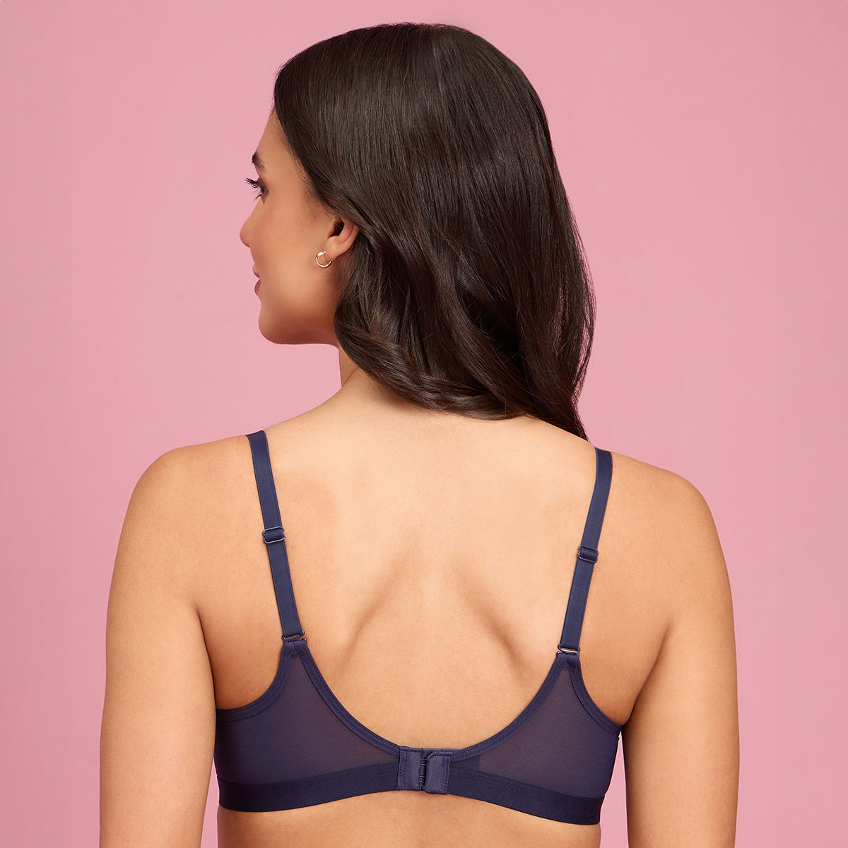 Push Up Plunge Bra-NYB249-Pecoat