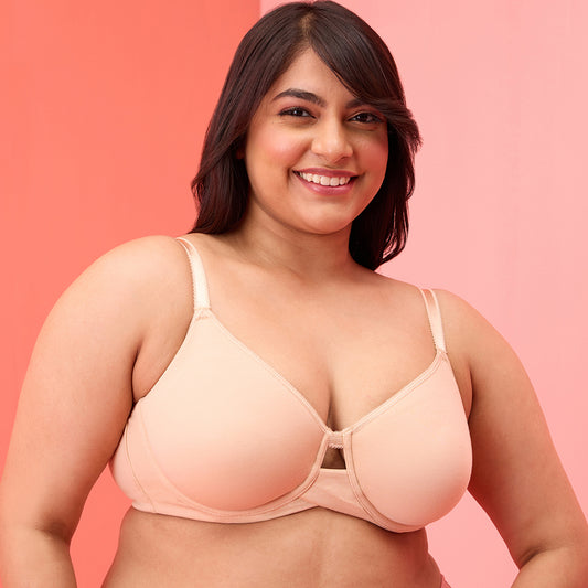 Nykd by Nykaa Support T-Shirt Bra Sand NYB263