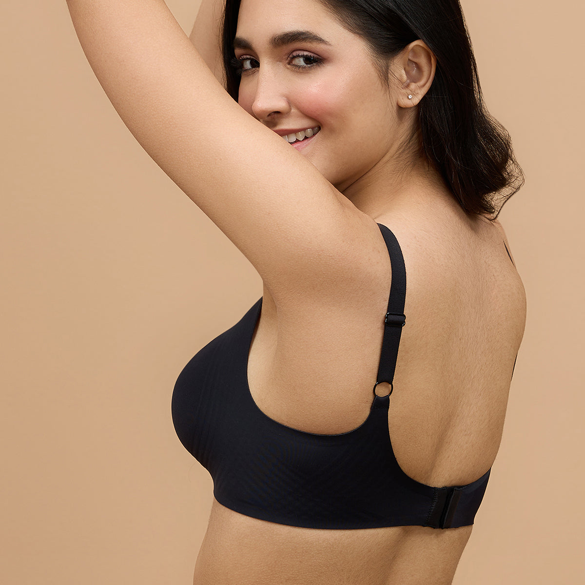 InvisiBlend Shaping Bra-NYB325-Black