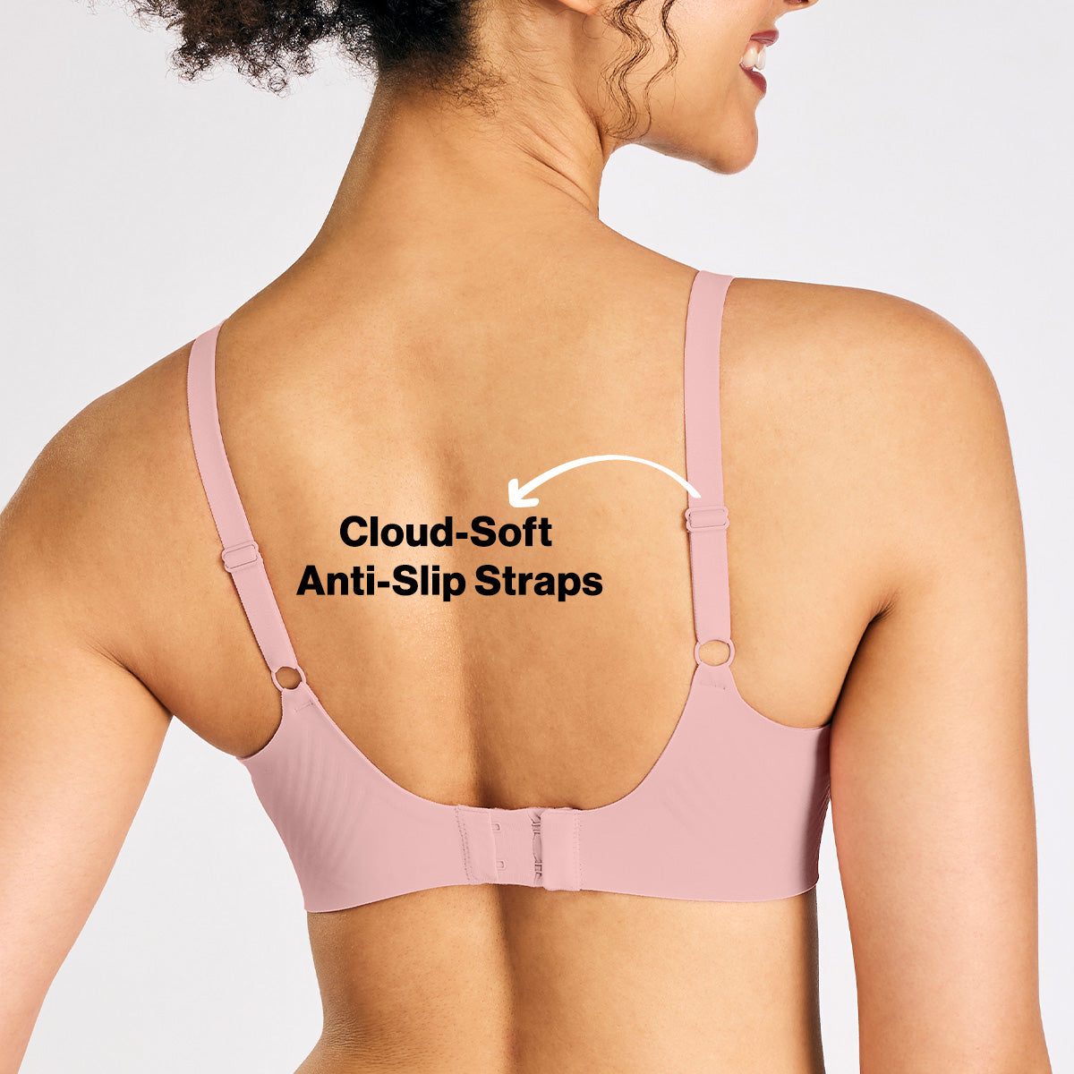 Nykd by Nykaa InvisiBlend™ Shape & Lift Non Padded Non Wired Seamless Bra-Pink NYB325