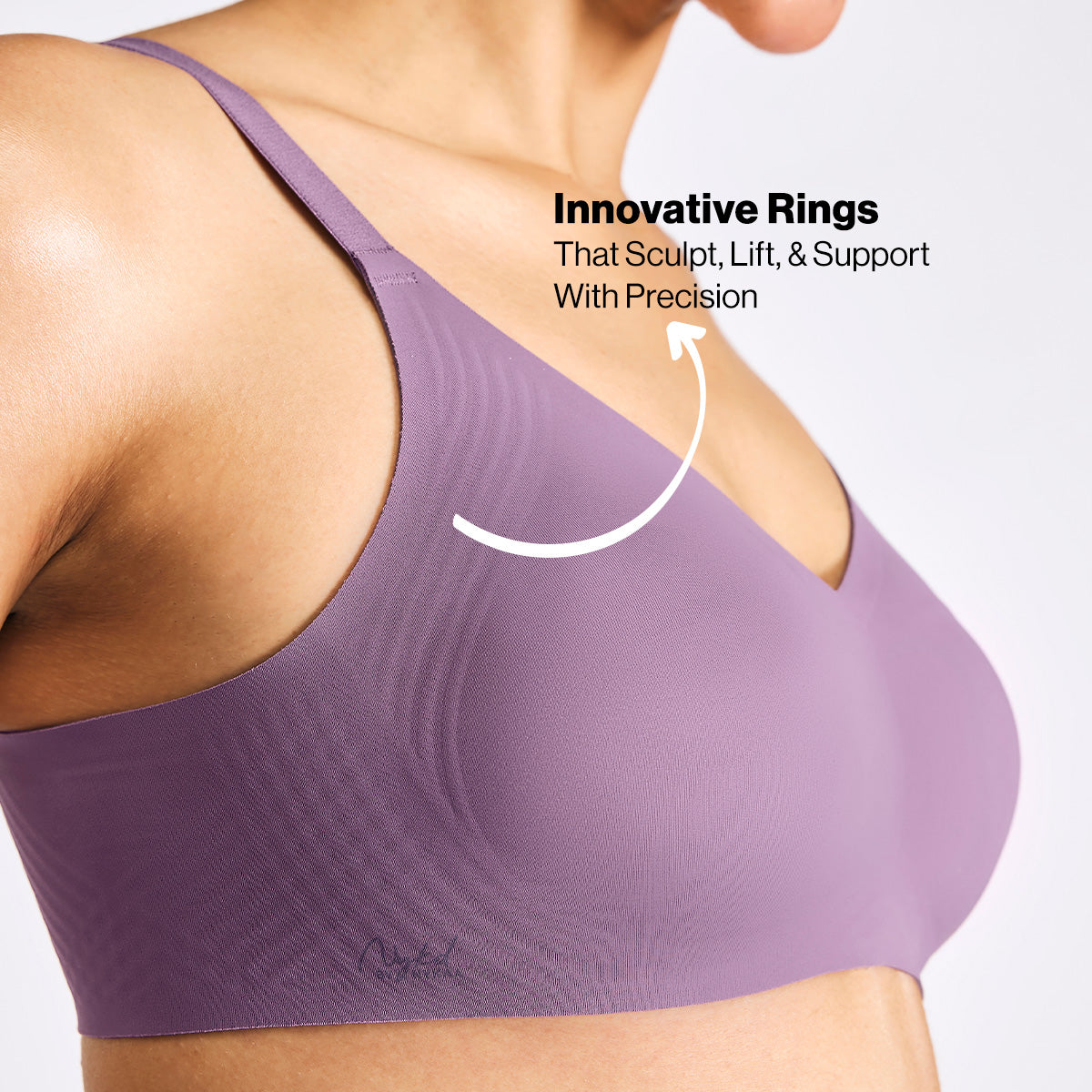 Nykd by Nykaa InvisiBlend™ Shaping Bra non-padded, non-wired-Purple NYB325