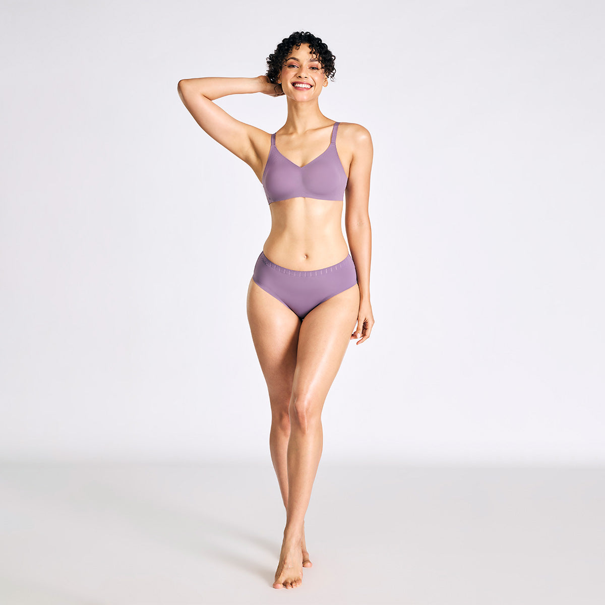 Nykd by Nykaa InvisiBlend™ Shaping Bra non-padded, non-wired-Purple NYB325