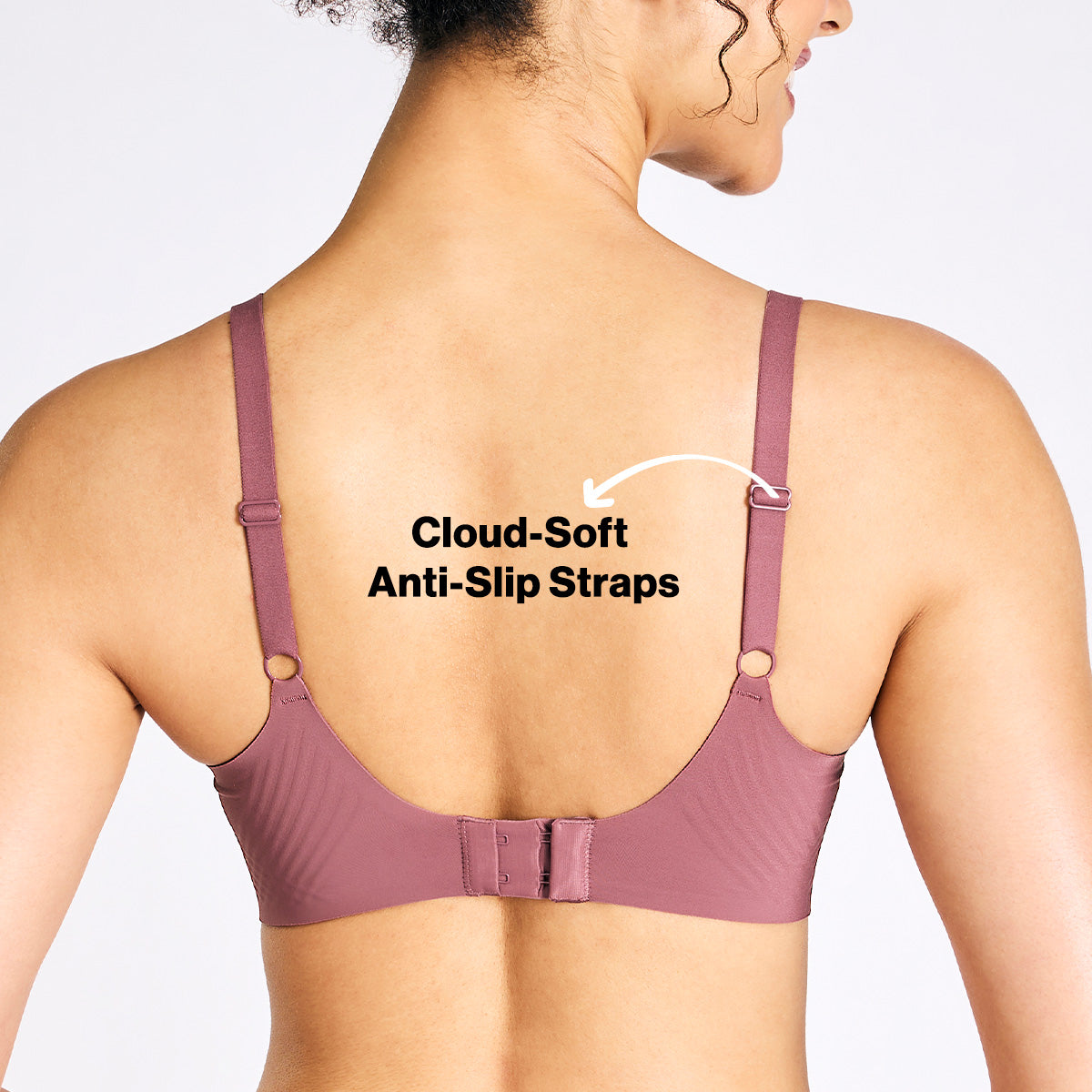 Nykd by Nykaa InvisiBlend™ Shape & Lift Non Padded Non Wired Seamless Bra-Wine NYB325