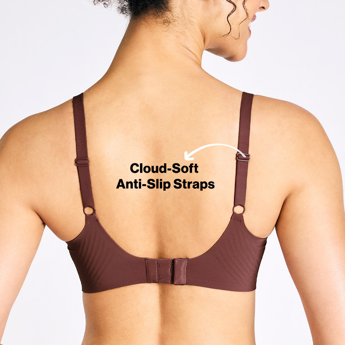 InvisiBlend™ Bonded Seamless Non Padded Non Wired Shaping Bra NYB325-R Brown